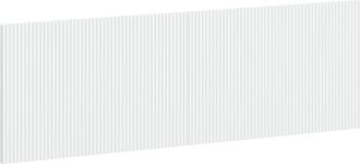 vidaXL Cabecero Montada En La Pared Arnhem Blanco Brillante Vidaxl