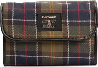 Barbour Tartan Hanging Washbag