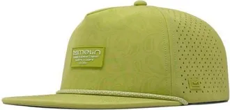 Melin Coronado Links Hydro Performance Snapback Hat in Neon Yellow at Nordstrom, Size X-Large