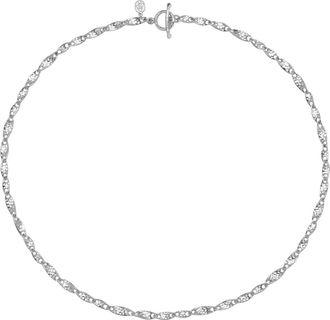 Dower & Hall Entwined Twist Link Necklace