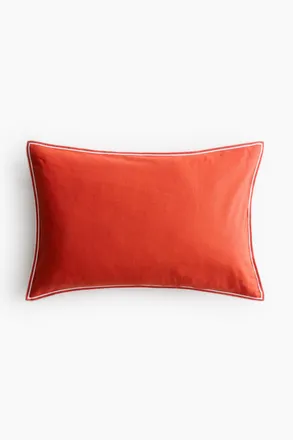 H&M Kissenh&uuml;lle aus Baumwollcanvas - Knallrot