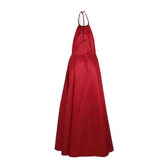 Lavi Dorota Sleeveless Long Dress - female - LAVI - Gowns - Red - S - Dresses