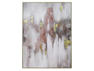 Schubiger M&ouml;bel Bild Farbmelodie in Ros&eacute; und Grau