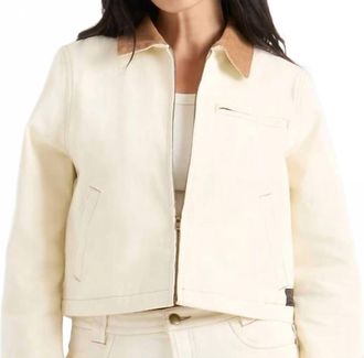 Roark Hwy 1 Garage Jacket In Bone