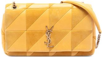 Saint Laurent Pre-owned Saint Laurent Medium Lambskin and Suede Patchwork Jamie Shoulder Bag 4YD4T7LTMJWZ0QWB