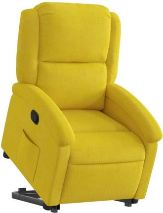 vidaXL Vidaxl - Sill&oacute;n Reclinable Elevable Terciopelo Amarillo