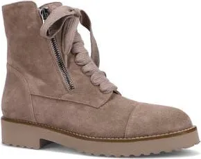 Ron White Tara Water Resistant Lace-Up Bootie in Mink at Nordstrom Rack, Size 6Us / 36.5Eu