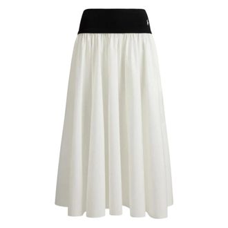 Ralph Lauren Maxi Skirts, female, White, Size: M Maxi Skirt
