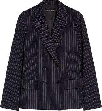Pennyblack Vernice Blazer - Dames - Blazers - Blauw - L - Leer - Jassen