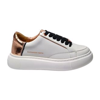 Alexander Smith Sneakers, female, White, Size: 8 US sneaker Pelle