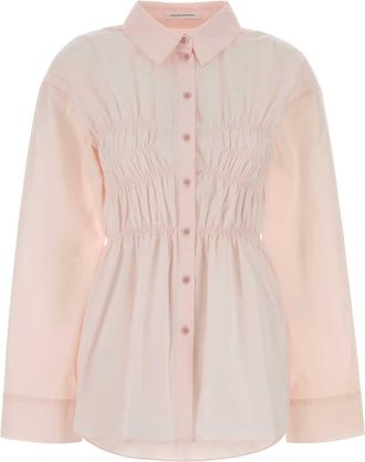 Cecilie Bahnsen Pink Poplin Shirt