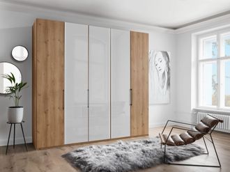 Wiemann Drehtürenschrank »Monaco« mit Teil-Glasfront sowie hochwertige Beschläge inkl. Türdämpfung