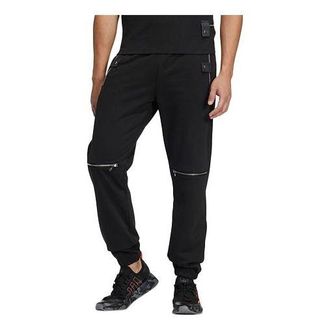 adidas Mens adidas originals Solid Color Casual Sports Pants/Trousers/Joggers Black HH9431