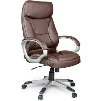 OEM Sill&oacute;n De Oficina De Cuero Marr&oacute;n Sofotel Eg-223