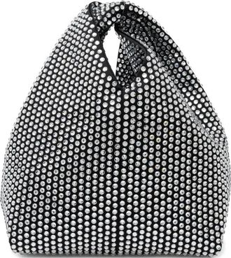 A.L.C. Borsa con cristalli - Nero