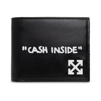 Off-white Portafoglio in Pelle - - Accessories - Uomo - Nero - ONE SIZE