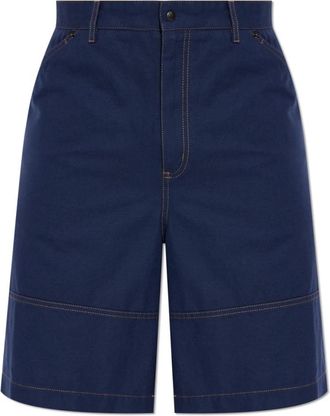 Moncler Denim Shorts - Heren - Denim shorts - Blauw - L - Denim - Korte Broeken