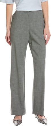 Lafayette 148 New York Irving Wool-Blend Straight Pant