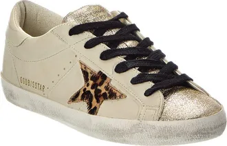 Golden Goose Superstar Classic Glitter Leather Sneaker