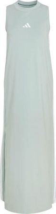 adidas (WMNS) adidas Essentials 3-Stripes Long Racerback Dress Wonder Sage White KT0535