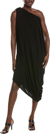 Co Jersey Draped Midi Dress