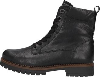 Gabor 8024.05 Veterlaarzen - Dames - Veterlaarzen - Zwart - 38 EU - Leer - Schoenen