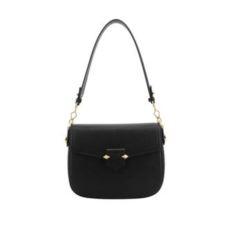 Pourchet Tassen, Dames, Zwart, ONE Size, Leer, Le Grand trotteur