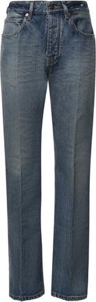 Balenciaga Straight Jeans - Dames - Regular Fit Jeans - Blauw - W29 - Jeans
