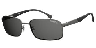 Carrera 8037/S R80/IR Mens Sunglasses Grey Size 58