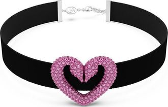 Swarovski Womens 5631172 Ladies Una Necklace - Black - One Size