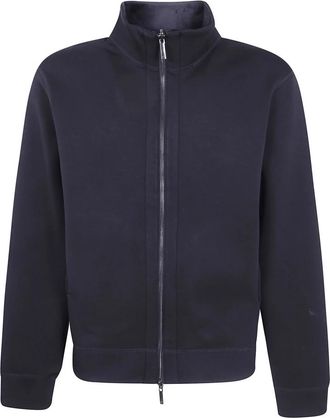 Emporio Armani Zip-throughs - Heren - Vesten met rits - Blauw - XL - Hoodies & sweatvesten