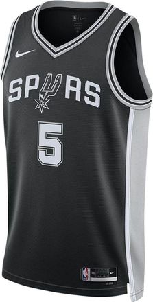Nike x NBA San Antonio Spurs Dri-Fit Icon Edition Jersey Dejounte Murray 5 DN2022-010