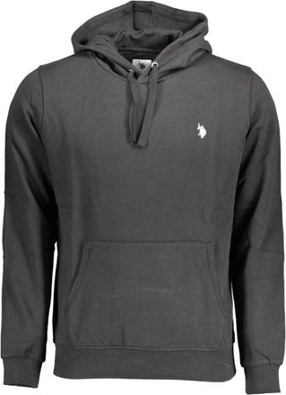 U.S.Polo Association Hooded Sweatshirt - Heren - Hoodies - Zwart - 3XL - Katoen - Hoodies & sweatvesten