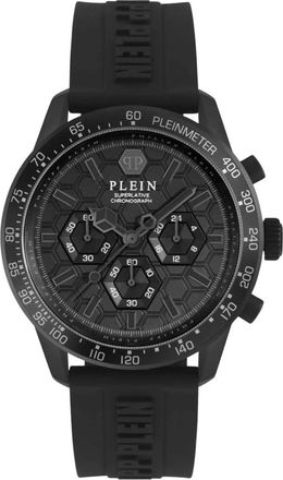 Philipp Plein Pleinmeter Chronograph - Heren - Horloges - Zwart - ONE Size - Accessoires