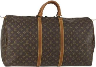Louis Vuitton Pre-owned Weekend Bags, female, Brown, Size: ONE SIZE Pre-owned Weekend Bag