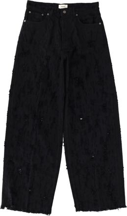 Haikure Black Relaxed High Rise Jeans