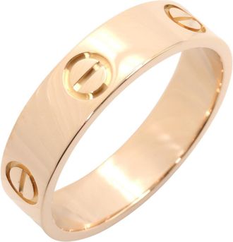 Cartier Gold Pink Gold (18K) Band Ring (Pre-Owned)