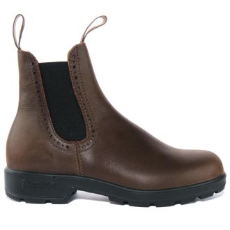 Blundstone 2151 Leather Unisex Ankle Boots - UK 6.5 - US 9.5 Women / 7.5 Men - EU 40 - Antique Brown - Size:UK 6.5