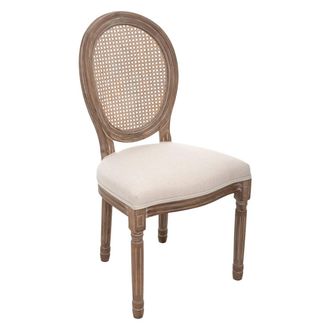 Atmosphera Silla cl&eacute;on Lino En Ca&ntilde;a - Atmosphera Cr&eacute;ateur DInt&eacute;rieur