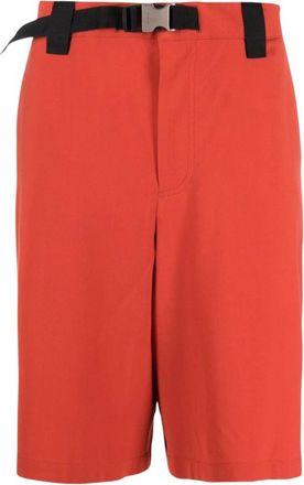 Jacquemus Le Short Meio - Heren - Korte Broeken - Rood - L - Katoen - Korte Broeken