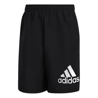 adidas M Sprt4ia Sho Logo Printing Training Sports Shorts Black GV5923