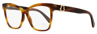 Moncler ML5165 Butterfly-Frame Acetate Eyeglasses - Brown