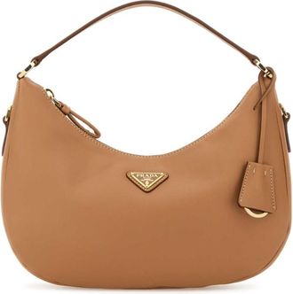 Prada Brown Logo Handbag