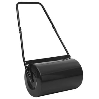 vidaXL Rodillo Para C&eacute;sped Negro 63 Cm 50 L Vidaxl