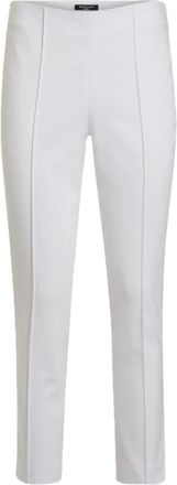 Marciano New Elle High Waist Pant - Dames - Vrijetijds broeken - Wit - L - Katoen - Broeken
