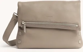 Hammitt Hammitt VIP Pewter Pebble Brushed Silver Med