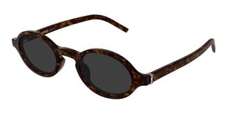 Saint Laurent SL M161/K Asian Fit 002 Womens Sunglasses Tortoiseshell Size 51