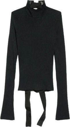Balenciaga Truien & Vesten, Dames, Zwart, S, Coltruien