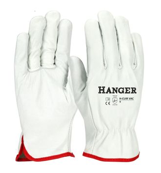 Hanger H-cuir Vac Guantes De Trabajo Color Natural