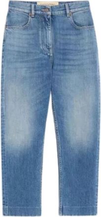Valentino Garavani Pantalone Denim - Dames - Jeans - Blauw - Maat: W29 Denim